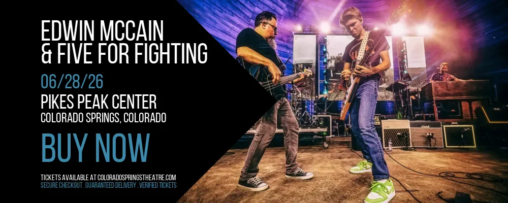 Edwin McCain & Five for Fighting at Pikes Peak Center