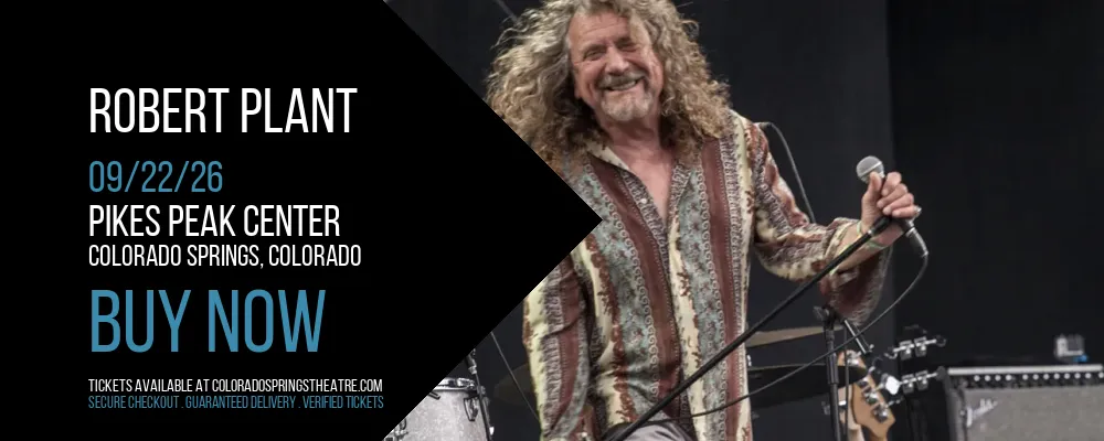 Robert Plant at Pikes Peak Center